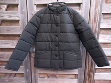 Lavenham Women's Barnby Jacket Size 12 Olive Dry Wax Cotton Equestrian Utility