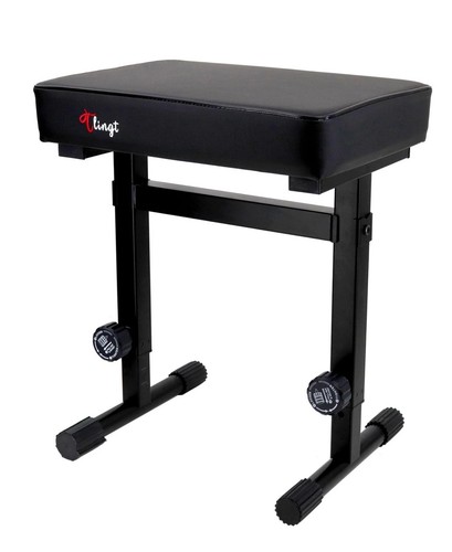 Adjustable piano stool with - adjustable,