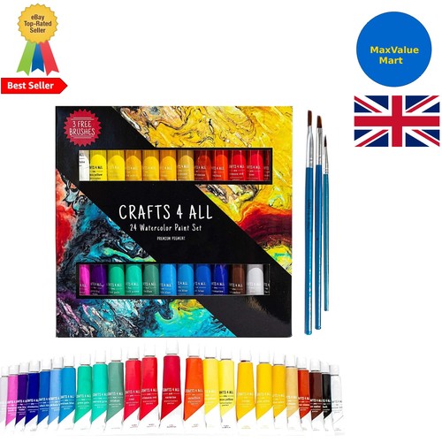 Color watercolor paint set - paint,