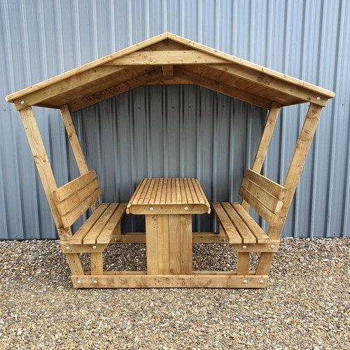 Walk wooden picnic bench - wooden,