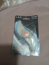 Bike Safety Cycling Wheel Spoke LED Glow/Flash Signal Light Lamp Snap-on