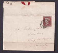 GB QV Penny Reds with LETTERS 1841-65 Printed Private Commercial ..PRICED SINGLY