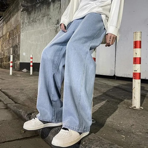 Mens denim skater jeans big - jeans,