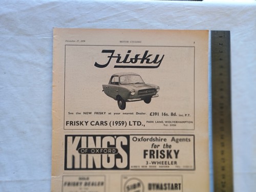 Frisky car original - car,