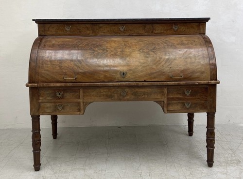 Antique roll top desk french - antique,