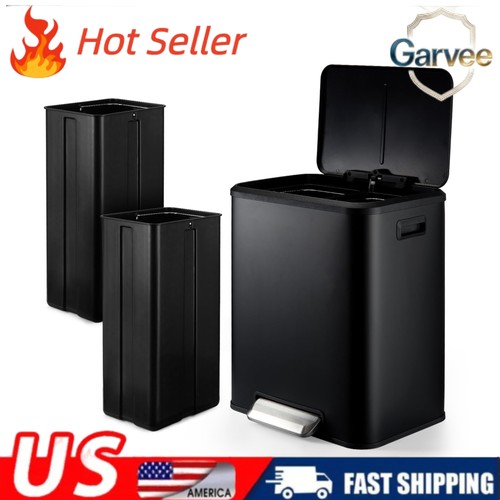 Kitchen rubbish recycling bin - recycling,