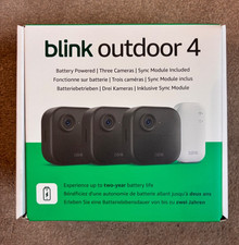 Blink Outdoor 4 - 3 camera system with Sync Module **BRAND NEW** Latest Model UK