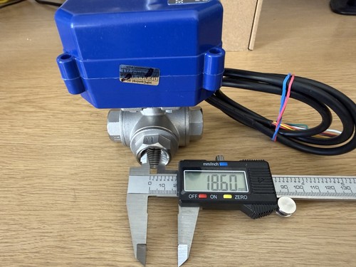 Way motorised ball valve - motorised,