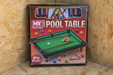 mini pool game table top with short leg by m.y games