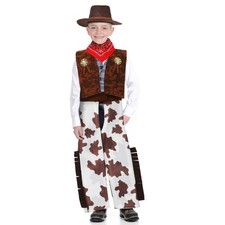  Baby Cowboy Outfit Childrens Cowgirl Costume Kids Dress up Clothes for Boys