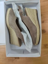 Beigh Suede Leather Peep Toe