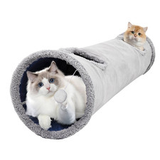 Cat Tunnel Pet Toy Hide and Seek Play Tunnel Interactive Toy Foldable NestTunnel