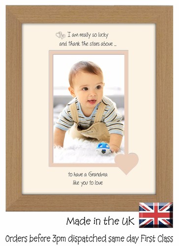 Grandma photo frame 6x4 - grandma,