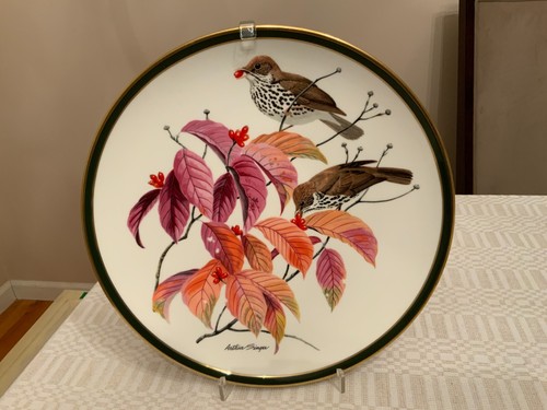 Franklin porcelain plate - franklin,