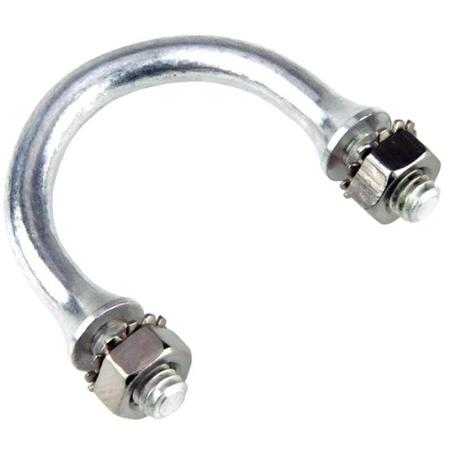 Natural aluminium toggle - aluminium,