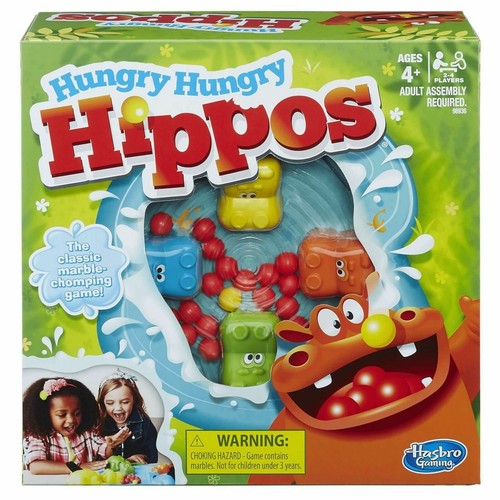 Hasbro 98936348 hungry hippos - hasbro,