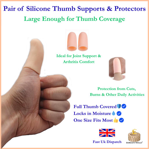 Thumb finger gel - finger, silicone