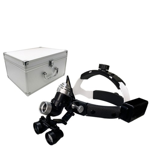 Dental head mount loupes - head,