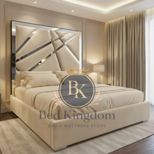 Luxury Starlight Mirror Bed
