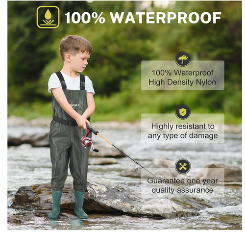 New kids chest waders - kids,