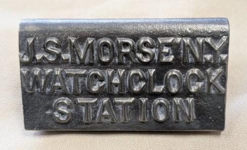 Vintage morse ny - j.s.,