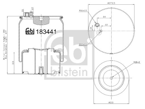 Febi bilstein bellow air - febi,