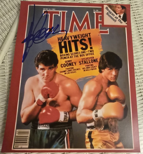 Gerry cooney signed autograph - gerry,