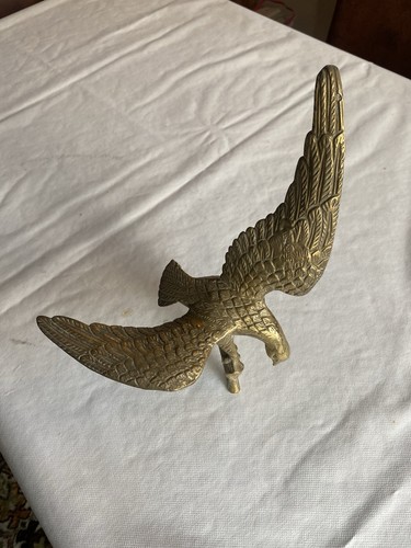 Large vintage brass eagle - large, on