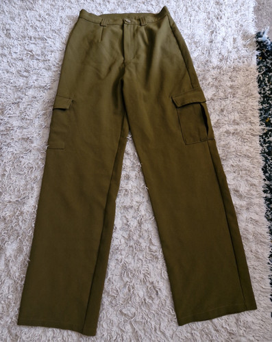 Primark khaki wide leg - wide,