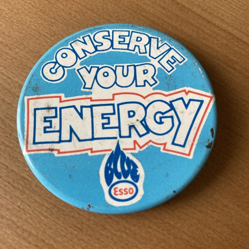 Vintage 1970s esso - vintage, blue