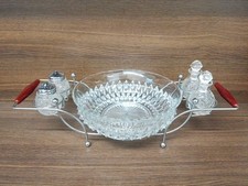 Vintage Serving Bowl Cruet 