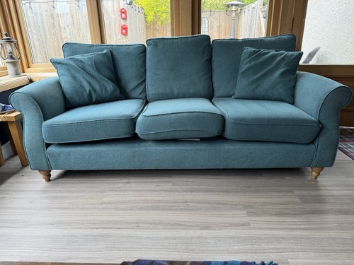 Next large seater - seater, teal