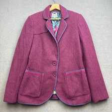 NESS Tweed Jacket UK 14 Blazer Hacking Herringbone Country Riding Equestrian