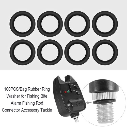 100pcs fishing rubber washer - 100pcs,