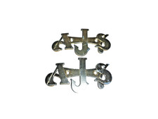 AJS fuel tank decals metal 