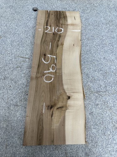 Elm live waney edge - waney, slab
