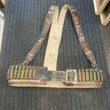 Middle East Bullet Belt With Decorated Straps