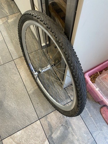 Silver front wheel mtb - ,