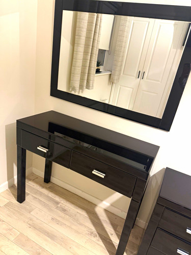 Black high gloss - black,