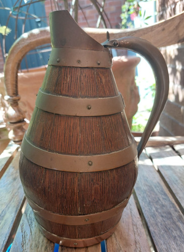 Vintage french oak copper - french,