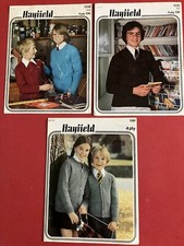 Hayfield Knitting Patterns Child 4ply DK School Jumper Cardigan 180.5.6