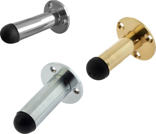 Door stops round cylinder on - door,
