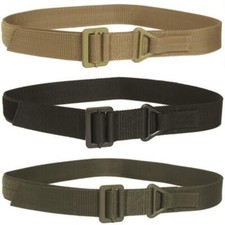 Mil-Tec Mens Military Rigger Belt Tactical Army Metal Buckle Secure Fastening