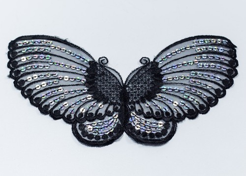 Black butterfly silver - black, ab