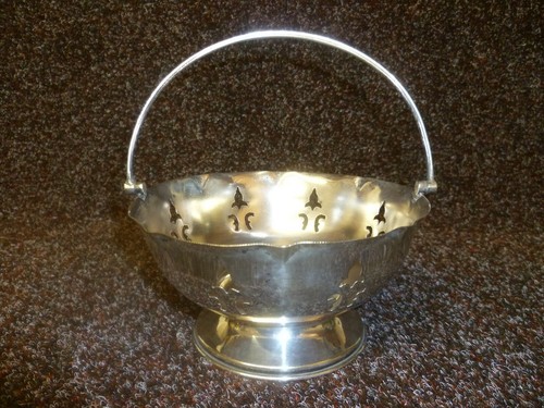 Antique pierced silver plated - silver,