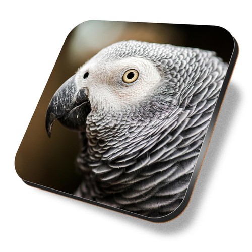 Square mdf coaster african - mdf,