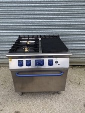 Electrolux Commercial catering Oven 2 burners and solid top natural gas