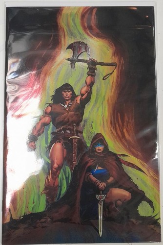 Conan barbarian foil virgin - barbarian,