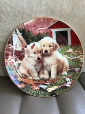 Labrador Puppies Franklin Mint