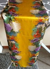 Biba Multi Floral 100%  Silk Vintage Vibes Scarf  Beautiful Vibrant  Colours WOW